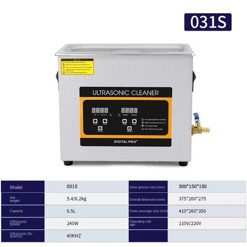 Máquina de limpieza ultrasónica laboratorio equipo de limpieza industrial limpieza - Imagen 7 de 10