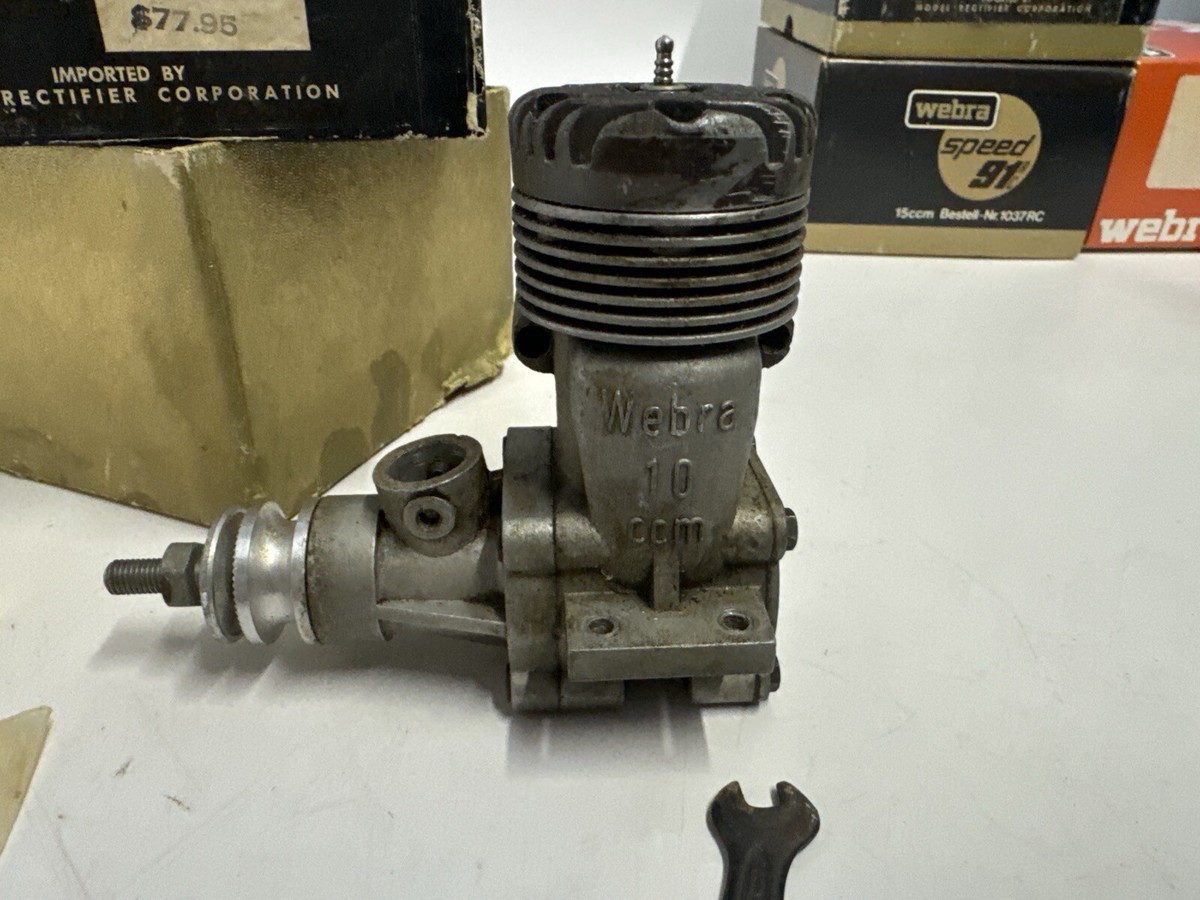 WEBRA ENGINE - WEBRA 61 BLACKHEAD - NR. 1020 RC BOXED | eBay