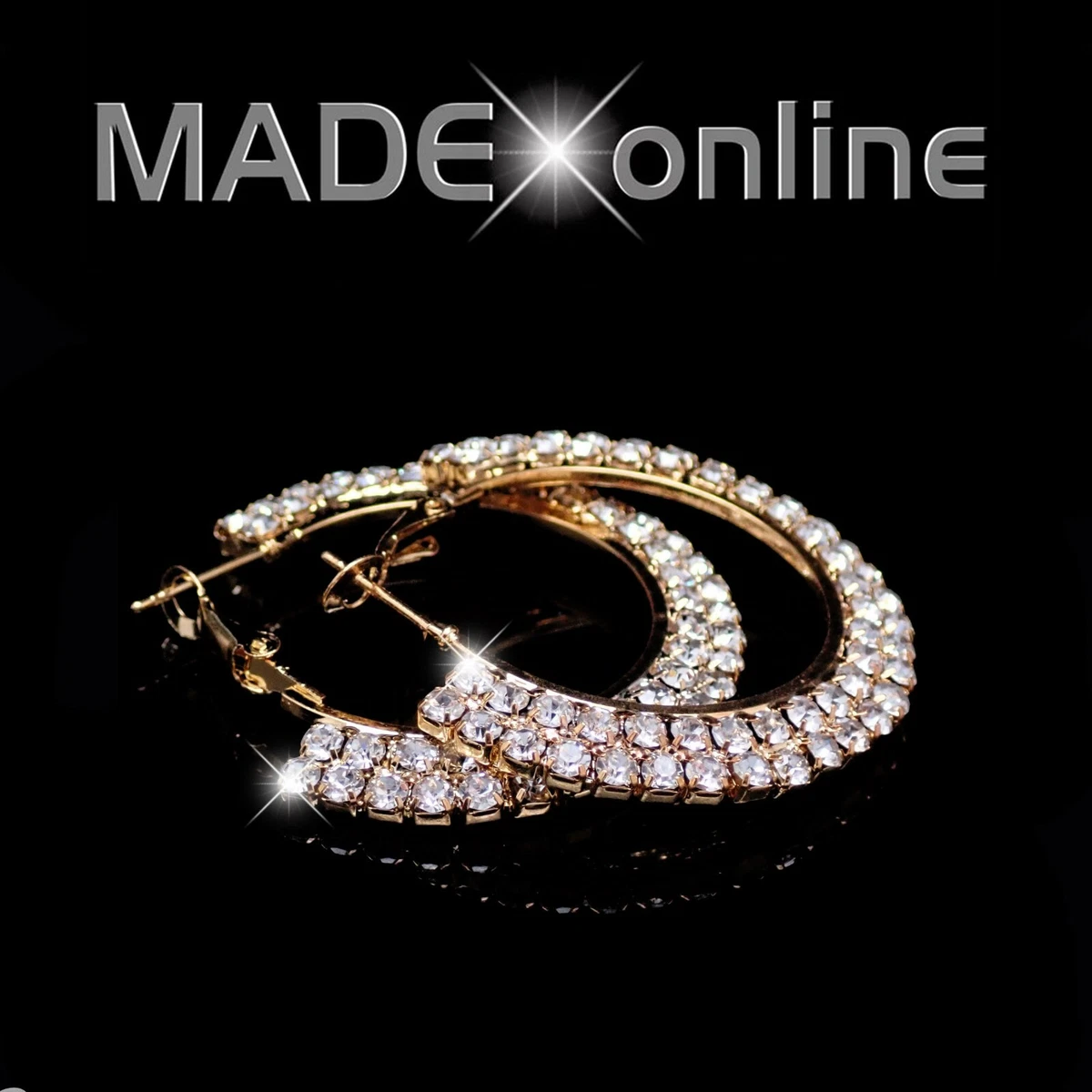 Side earrings online sale