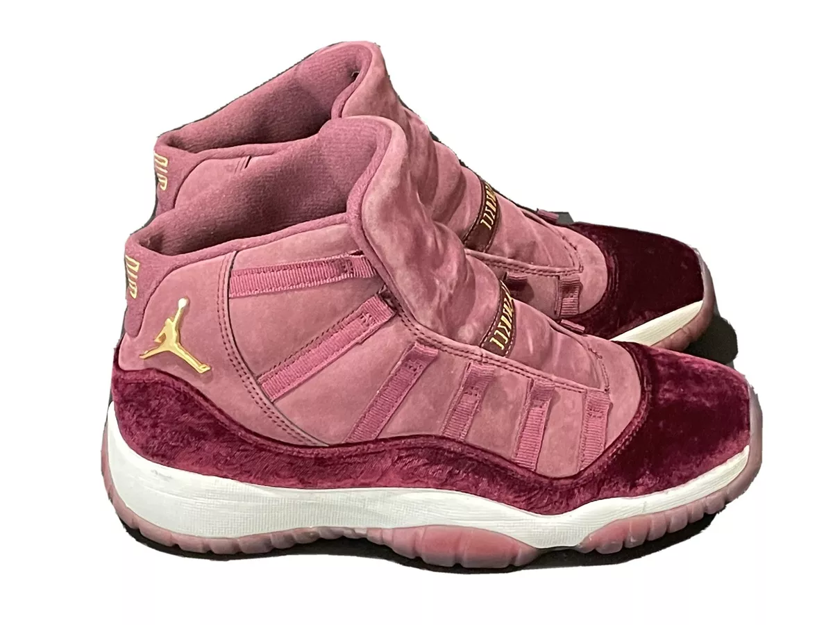 Olla de crack Serena querido 2016 Nike Air Jordan 11 XI Retro Velvet Heiress Night Maroon SZ 6.5y  852625-550 | eBay