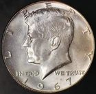 1967 Kennedy Half Dollar BU-LOT AA-3942