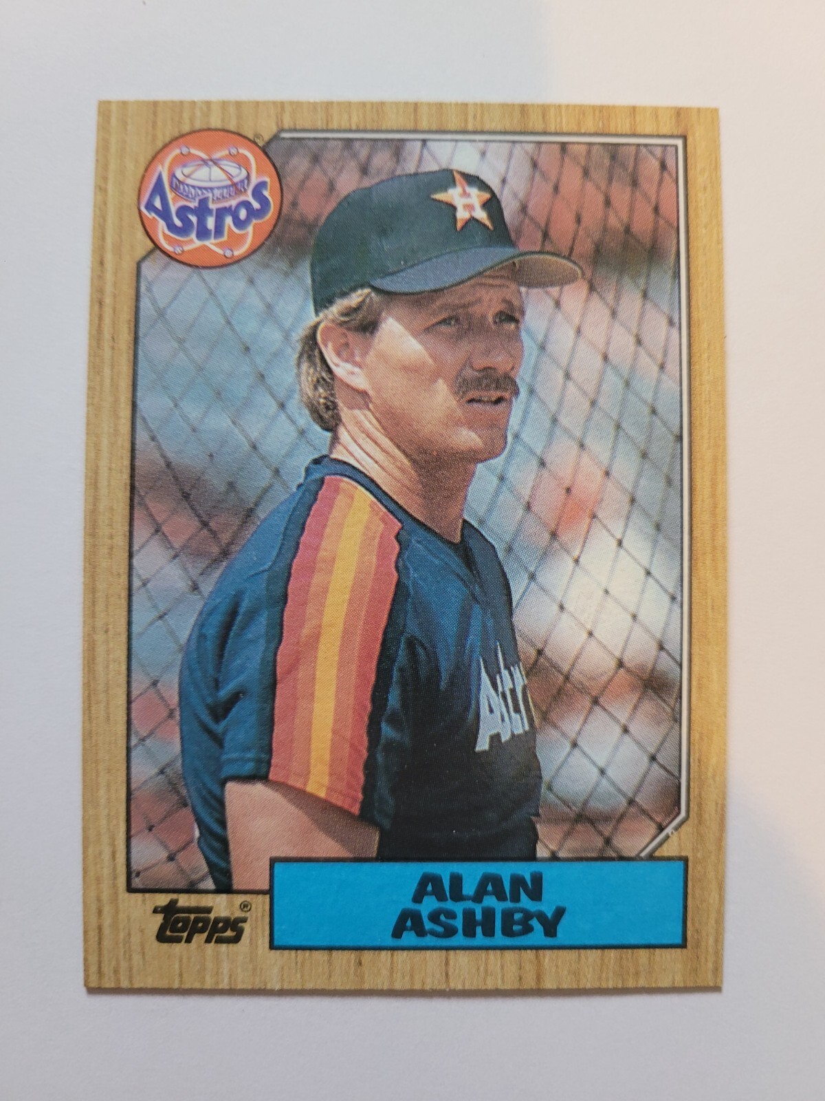 1987 TOPPS ALAN ASHBY #112 NM