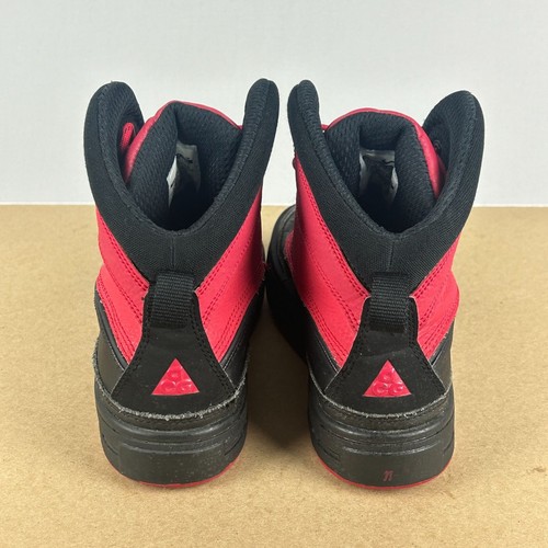 Nike Woodside 2 High GS Distance Red Sneaker Boots Youth 5.5Y Black Red Lace Up - Picture 4 of 10