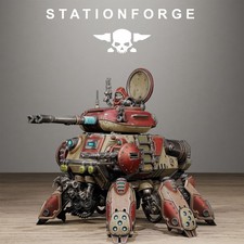 Scavenger Tank Grimdark 3D Printed Miniatures Station Forge 16k