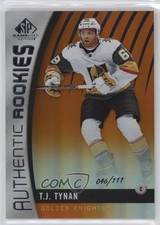 2017-18 SP Game Used Authentic Rookies Orange Rainbow 46/111 TJ Tynan #147 e9y