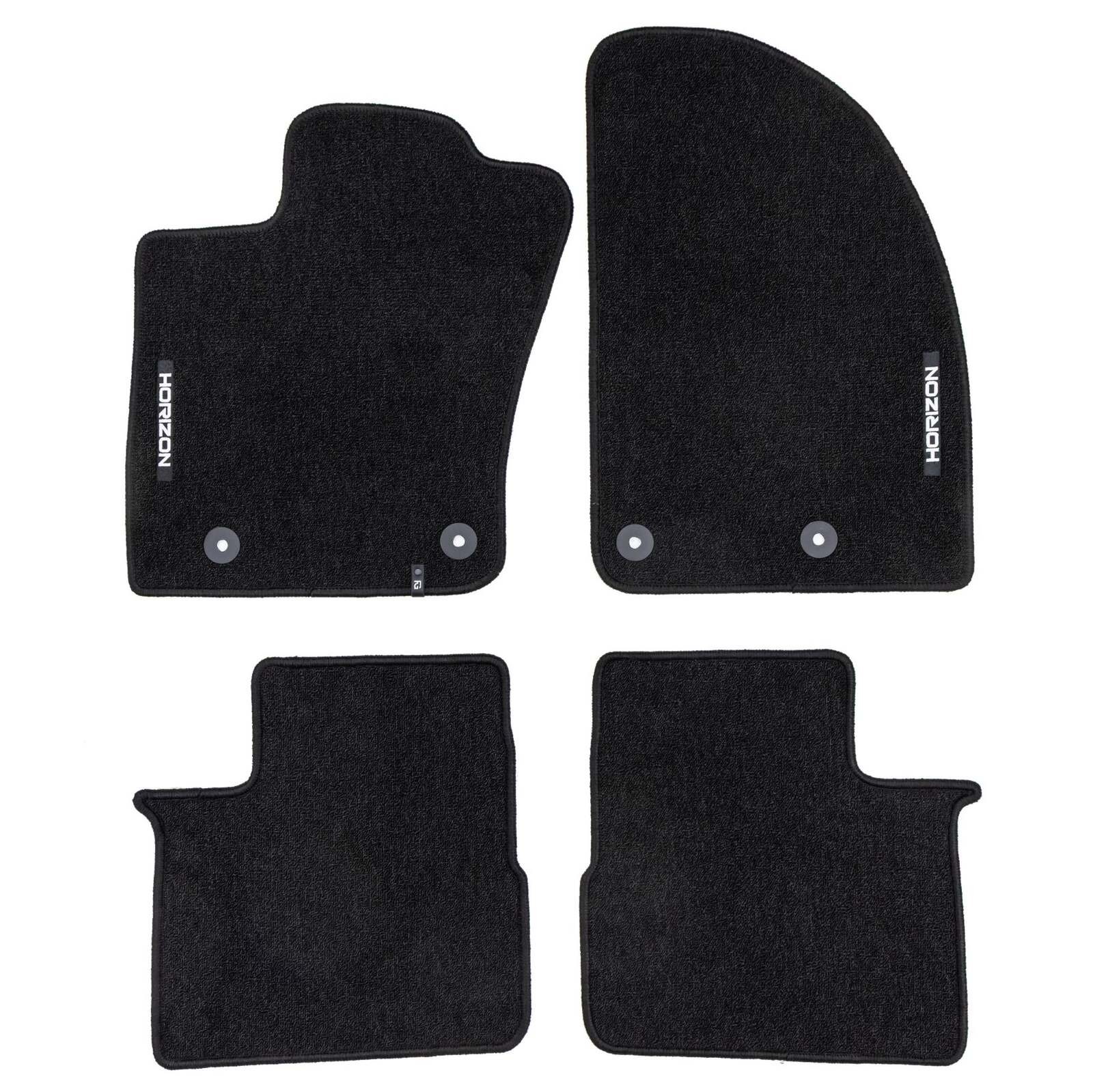 Für FROGUM HR466784 HORIZON VELOUR MATS FIAT TIPO 2015-, HATCHBACK, 4pcs