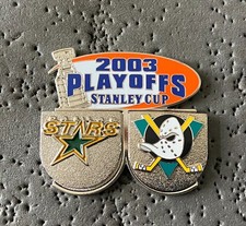 Dallas Stars 2003 Stanley Cup Playoffs vs. Ducks NHL Hockey Pin