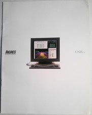 INGRES for the UNIX Operating System brochure...