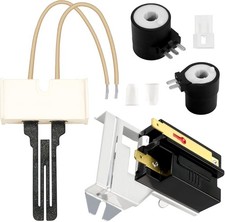 Gas Dryer Igniter Coils Flame Sensor Kit Fit Models