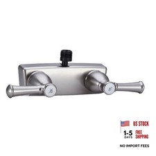 DF-SA100L-SN RV Shower Faucet Valve Diverter with Brushed Satin Nickel
