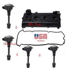 Coperchio Valvola Motore Con Guarnizione E Bobine Accensione Adatto: Nissan Altima Sentra 2002-2006