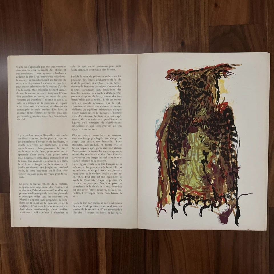 JEAN-PAUL RIOPELLE ORIGINAL LITHOS 1970 DERRIERE LE MIROIR #185 MAEGHT EDITEUR - Image 2 of 4