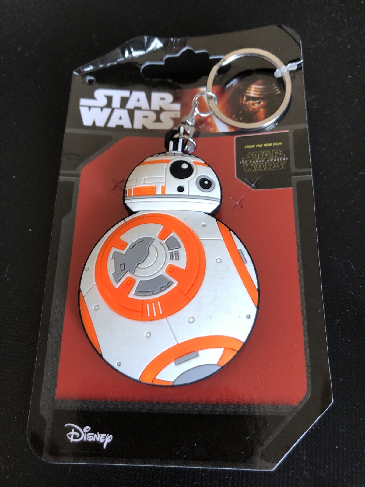 Llavero de goma Star Wars BB8