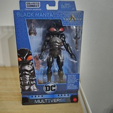 DC Aquaman Movie Multiverse Trench Warrior Series Black Manta 6  Figure New 2018