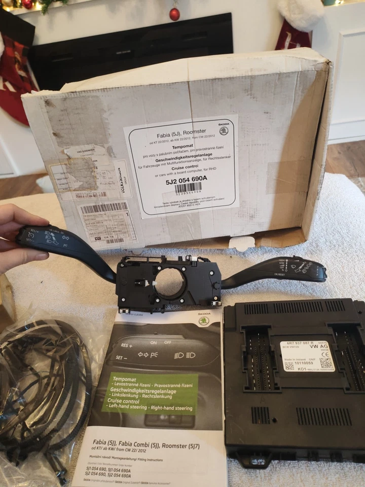 Skoda Fabia/Roomster 5J Cruise Control System For 2011-2012 Genuine - Image 4 of 4