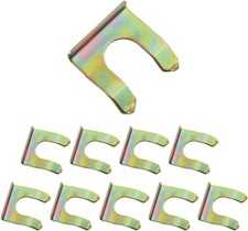 10 Pcs Brake Line Clips Metal U Shaped Brake Hose Clips Brake Line Retainer