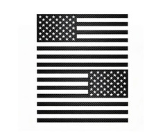 2 American Flag Vinyl Decal - Usa Sticker