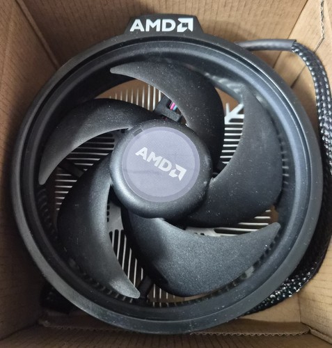AMD Original CPU Kühler AM4 / AM5 Boxed Cooler Lüfter mit Kupferkern #L