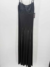 Pre-Owned Norma Kamali Black Size Large Maxi Sleeveless Dress