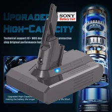 6400mAh 21.6V Replacement Battery for Dyson V7 Animal V7 Extra V7 Trigger 🔥