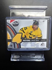2025-26 SP Game Used 4 Nations Face-Off Fabrics Jersey Jonas Brodin