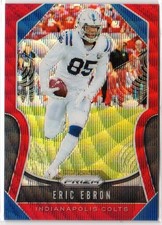 2019 Panini Prizm Red Wave Prizm /149 Eric Ebron #144