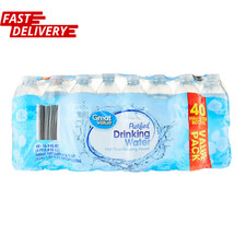Great Value Purified Drinking Water, 16.9 Fl. Oz., 40 Count