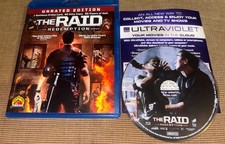 The Raid: Redemption Blu-ray, DVD  LIKE NEW 