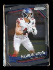 Micah McFadden 2025 Panini Prizm #95 New York Giants