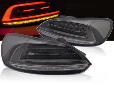 LED Lightbar Rückleuchten für VW Scirocco 3 Bj. 08-14 Smoke mit LED Blinker