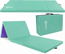 XL Gymnastikmatte 180x60x5cm Turnmatte Sportmatte Fitness Weichbodenmatte Mint