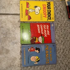 Vintage Charles M. Schulz -Your Choice Snoopy, You are too much, Fun With Peanut