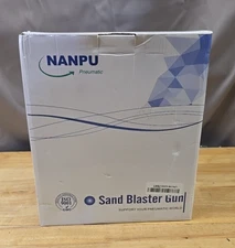 NANPU Pneumatic Sand Blaster Gun New In Box  Model NP-ASBX1