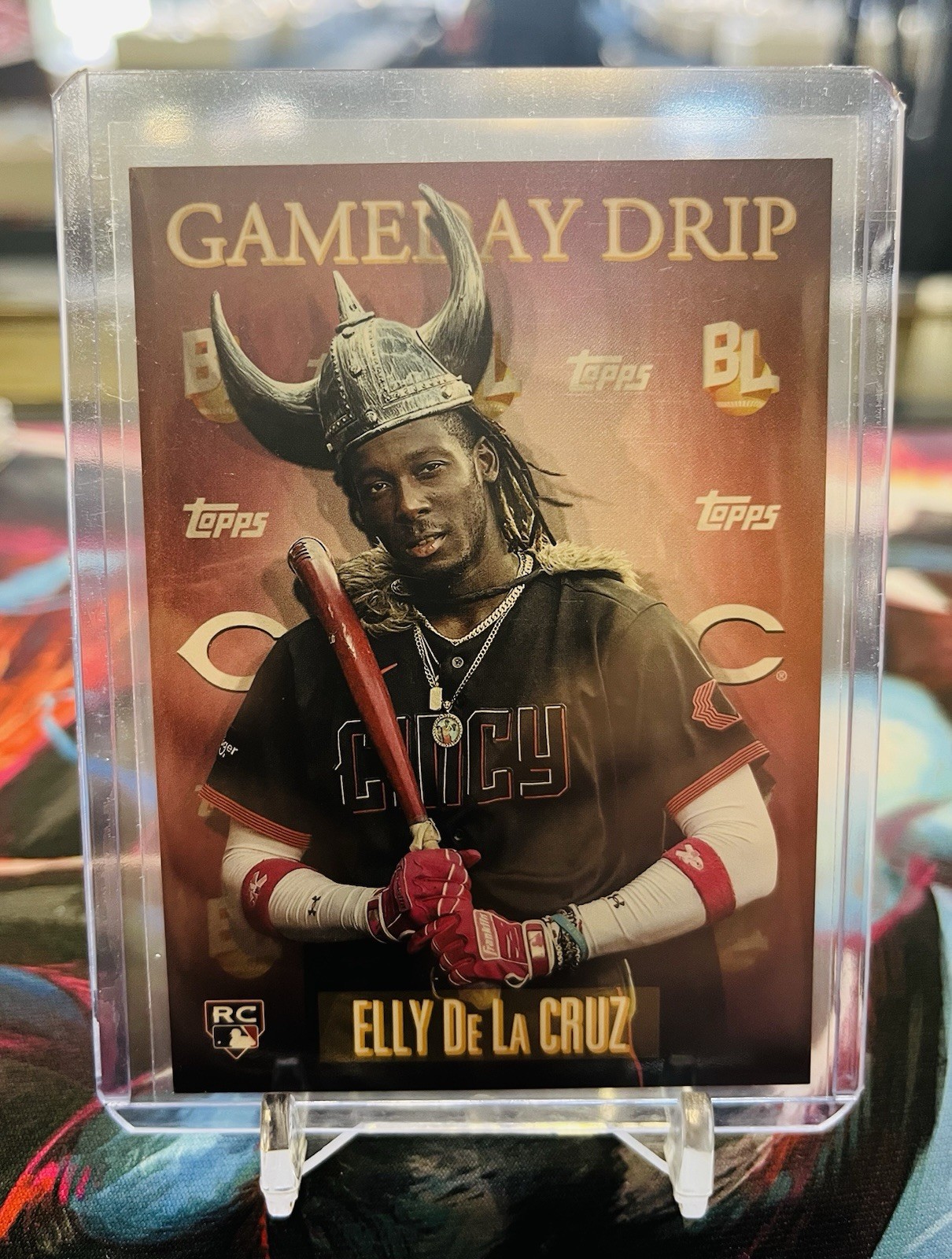 2024 Topps Big League - Game Day Drip Elly De La Cruz #GD-1