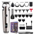 Beard Trimmer for Men, Waterproof Hair Trimmer Electric Razor, Cordless Hair ...