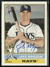 2025 Topps Heritage #ROA-JM Jake Mangum Real One Autographs (High Number)