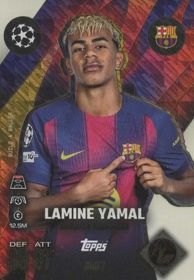 Match Attax Champions League 2025-26 Extra BAB 7 Bulid A Baller Lamine Yamal