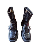 GUCCI CRYSTAL TIGER HEAD DIONYSUS Black PLATF...
