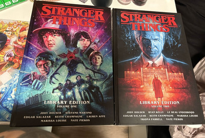 Stranger Things Library Edition 1 & 2 Graphic Novel (English)