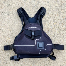 NRS Ninja Type III Low-Cut PFD LARGE/XLARGE Black 21481LK Kayak Sail SEAL VBSS