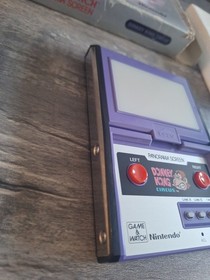 Rare Nintendo Game and Watch Panorama screen Donkey Kong Circus Game 1984 MK-96