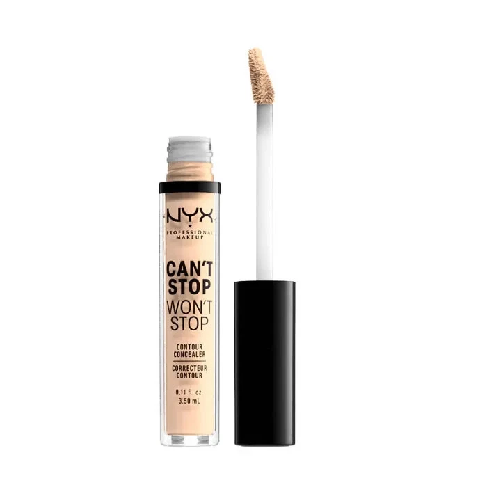 NYX Can't Stop Won't Stop Full Coverage Contour Concealer Pale 3.5ml