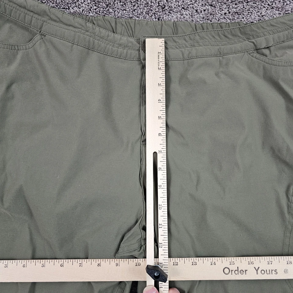 Pantalones Eddie Bauer Mujer XXL Verde Forrados de Vellón Exterior Senderismo Elastizados 39x30 Foto 4 de 4
