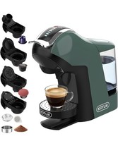 KOTLIE EM-308B 19Bar 1400W Multi Capsule Coffee Machine 1L Green/Black