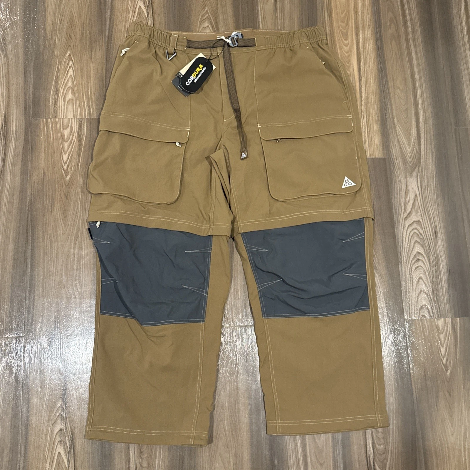 Nike ACG Smith Summit Convertible 2-In-1 Pants Shorts HV0591-235 Men's Size 2XL
