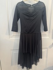 Black Lyrical Dance Costume - LC