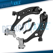 Front Lower Control Arm w/ Ball Joint Outer Tie Rod for 2017-2022 Honda CR-V GAS