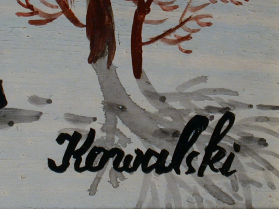 Anton Kowalski - Vorweihnachtszeit - Winter - Naiv. - Bild 3 von 4