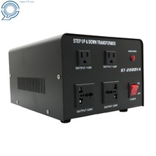 Voltage Converter Transformer 2000W Step Up/Down 110V-120V / 220V-240V