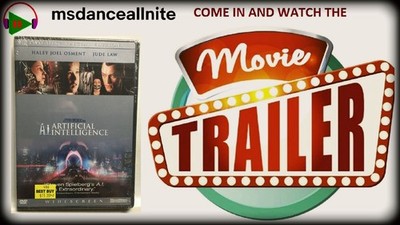 A.I. Artificial Intelligence [2001](DVD,2002,2-Disc,Special Ed,Widescreen) NEW!
